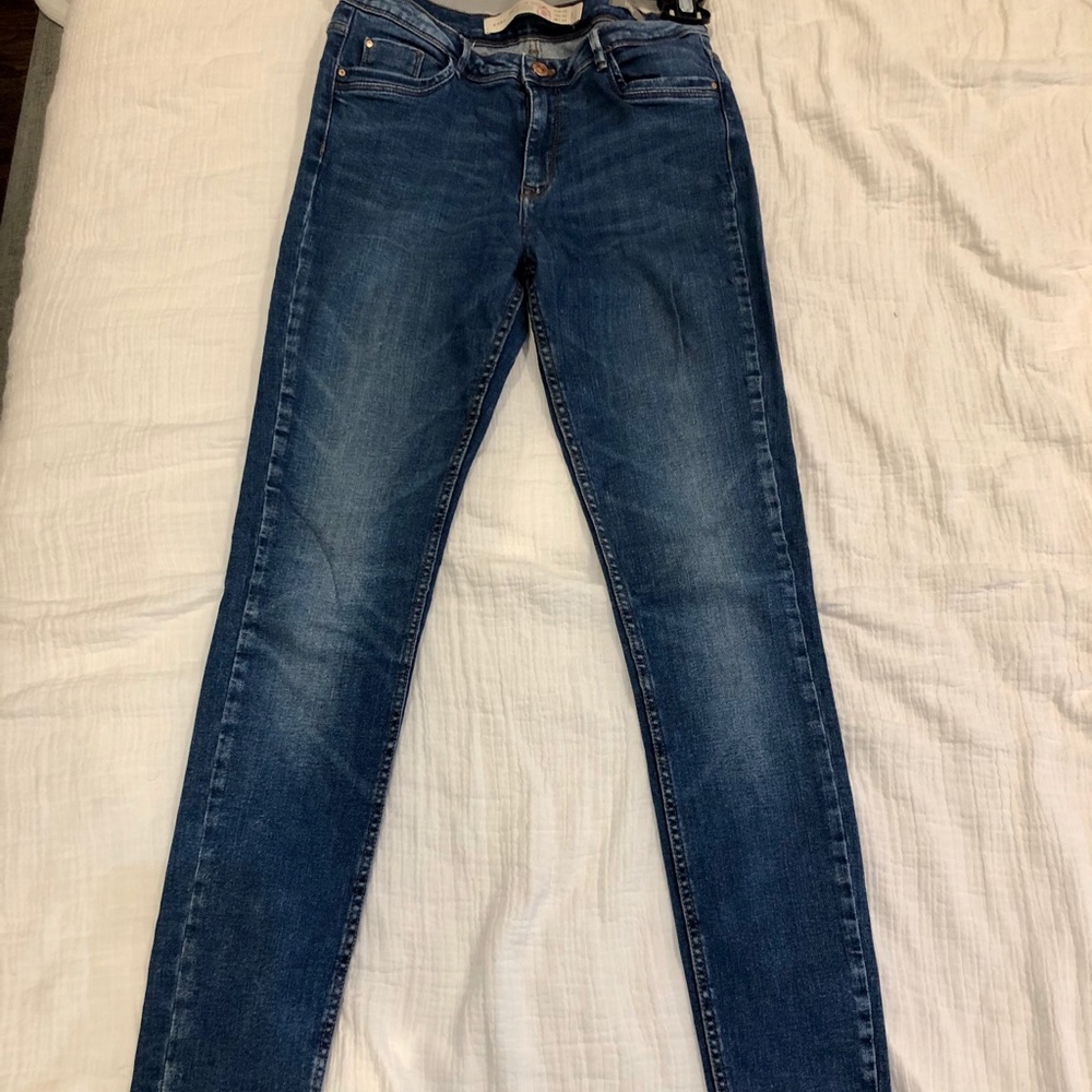 Zara skinny jeans, size eur38, usa6, premium wash